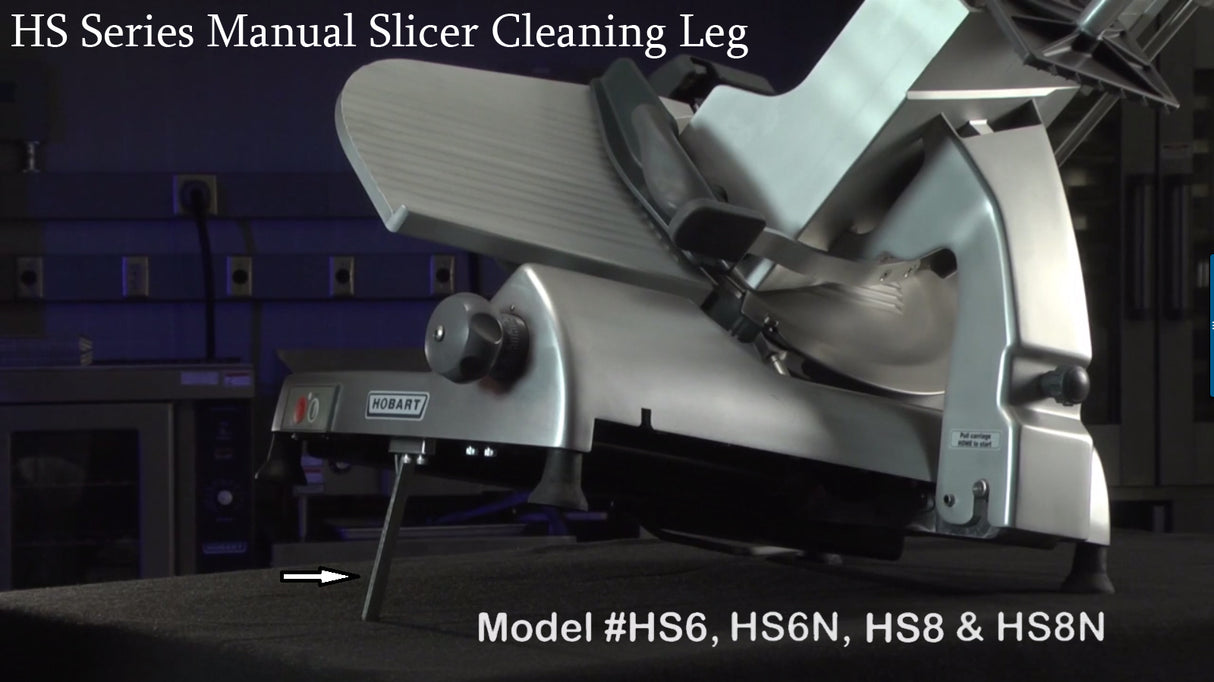 Hobart HS6N-1 Manual Meat Slicer with 13" Non-Removable Knife - 120v