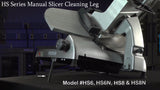 Hobart HS8N-HV50C Manual Meat Slicer with 13" Non-Removable Knife