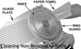 Hobart HS6N-1 Manual Meat Slicer with 13" Non-Removable Knife - 120v