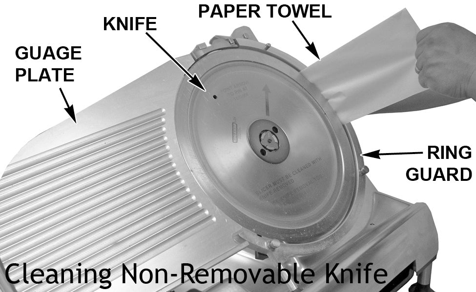 Hobart HS7N-1 Automatic Meat Slicer with 13" Non-Removable Knife - 120v