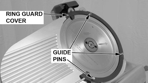 Hobart HS6N-HV60C Manual Meat Slicer with 13" Non-Removable Knife - 240v