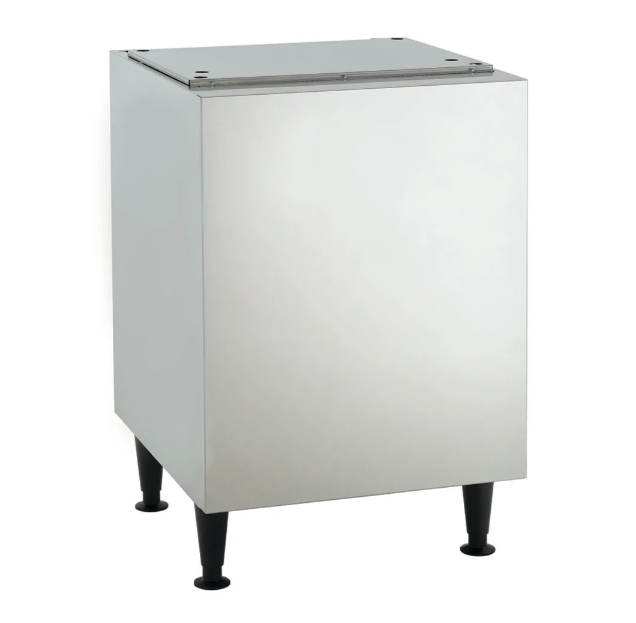 Scotsman HST21B-A 21 1/2" x 23 3/4" Stationary Equipment Stand for HID525 & HID540 Ice Maker Dispensers, Enclosed Base