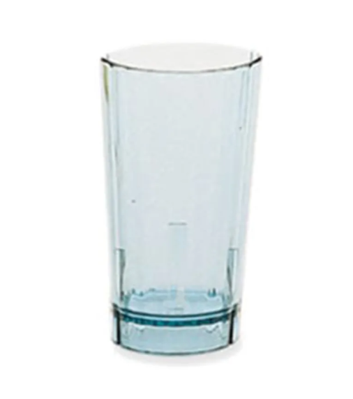 Cambro HT10CW196 10 oz Azure Blue Plastic Tumbler - 36ea/Case