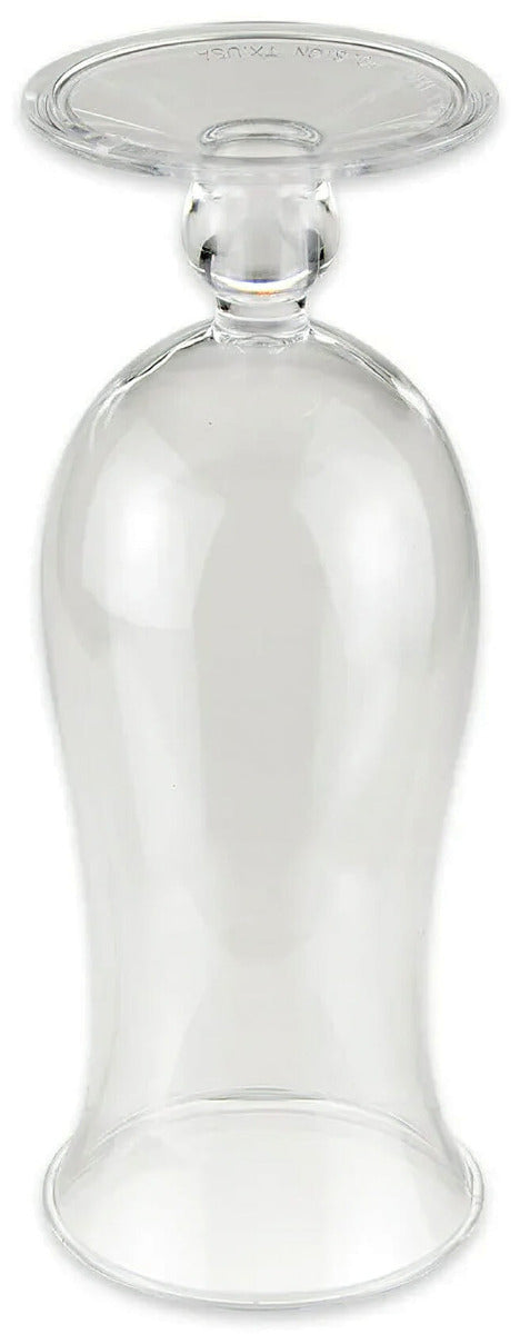 GET HUR-1-CL Plastic Hurricane Glass 15 oz. - Clear - 24/Case
