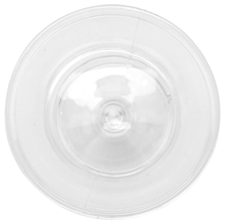 GET HUR-1-CL Plastic Hurricane Glass 15 oz. - Clear - 24/Case