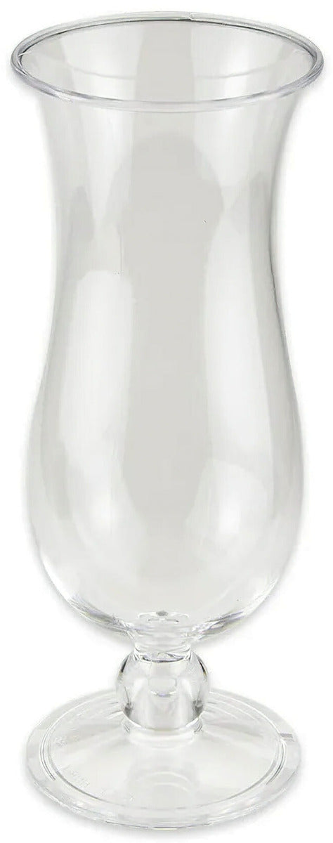 GET HUR-20-CL Plastic Hurricane Glass 20 oz. - Clear - 24/Case
