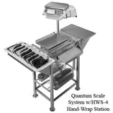 Hobart HWS-4-C Hand Wrap Station with 2 Roll Film Capacity, Hot Plate & 12 Hour Timer - 120v/60/1