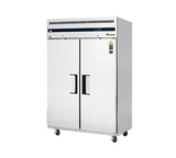 Everest Refrigeration ESF2 2-Section 2 Solid Door Reach-In Freezer 50" - 115V