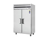 Everest Refrigeration ESR2 2-Section 2 Solid Door Reach-In Refrigerator 50" - 115V