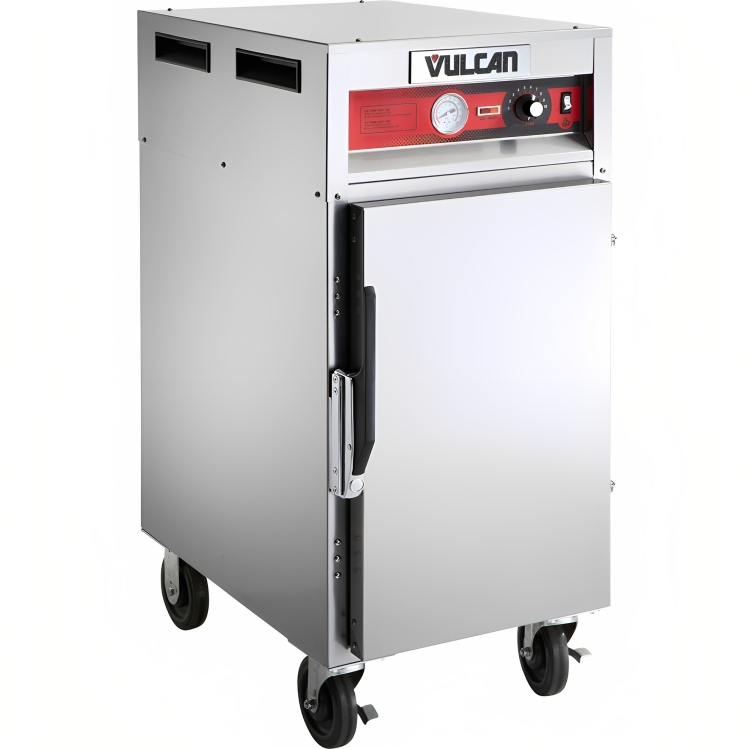 Vulcan VHP7 Half Size Heated Holding & Transport Cabinet 36-3/4"H - 120v - Holds 7 Pans