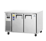 Everest Refrigeration ETR2 2-Section 2 Solid Door Side Mount Undercounter Refrigerator 48" - 115V