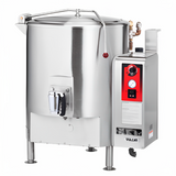 Vulcan EL80 Electric Fully Steam Jacketed Stationary Kettle 80 Gal. - 208v/3ph, 36 kW