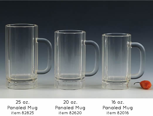Encore Plastics 82825 - Beer Mug - Clear Plastic - 25 oz
