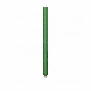 Olympic J74K Stationary Wire Shelving Green Epoxy Post 74"