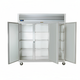 Traulsen G31012 3-Section Right/Right/Right Hinged 6 Solid Door Reach-In Storage Freezer 76" - 69.1 Cu. Ft.