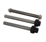 American Metalcraft OFP7 Plastic Overflow Pipe with Rubber Bushing 7"H - fits 1" & 1-1/2" Drains and Funnel Strainers