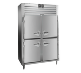 Traulsen ADH232WUT-HHS Spec-Line 2-Section 4 Solid Half Door Dual Temp Reach-In Refrigerator / Heated Holding Cabinet 58" - 46.86 cu. ft.