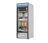 Everest Refrigeration EMGR24 Merchandiser Refrigerator White with One Glass Swing Door 29" - 115V
