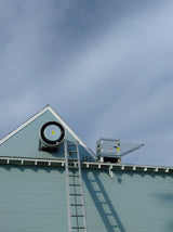 FLASH23 - Roof Curb Fan Flashing 23" X 23"(For wall mount or roof mount)  20 Gauge Galvanized Steel