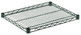 Olympic J1824K Green Epoxy Wire Shelf  18" x 24"