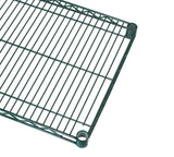 Olympic J1824K Green Epoxy Wire Shelf  18" x 24"