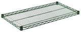 Olympic J1836K Green Epoxy Wire Shelf  18" x 36"
