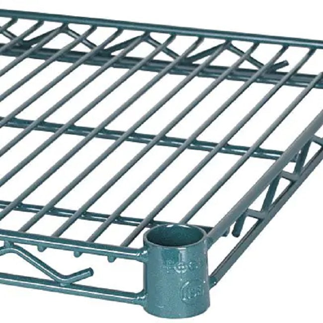Olympic J1842K Green Epoxy Wire Shelf 18" x 42"
