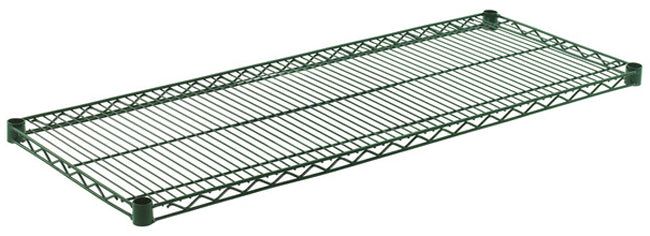 Olympic J1848K Green Epoxy Wire Shelf 18" x 48"