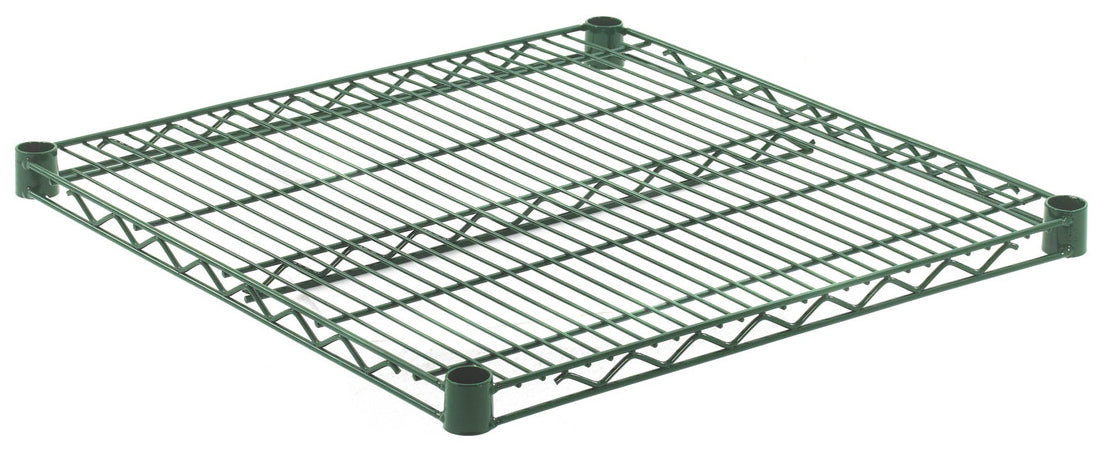 Olympic J2424K Green Epoxy Wire Shelf  24" x 24"