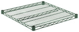 Olympic J2424K Green Epoxy Wire Shelf  24" x 24"