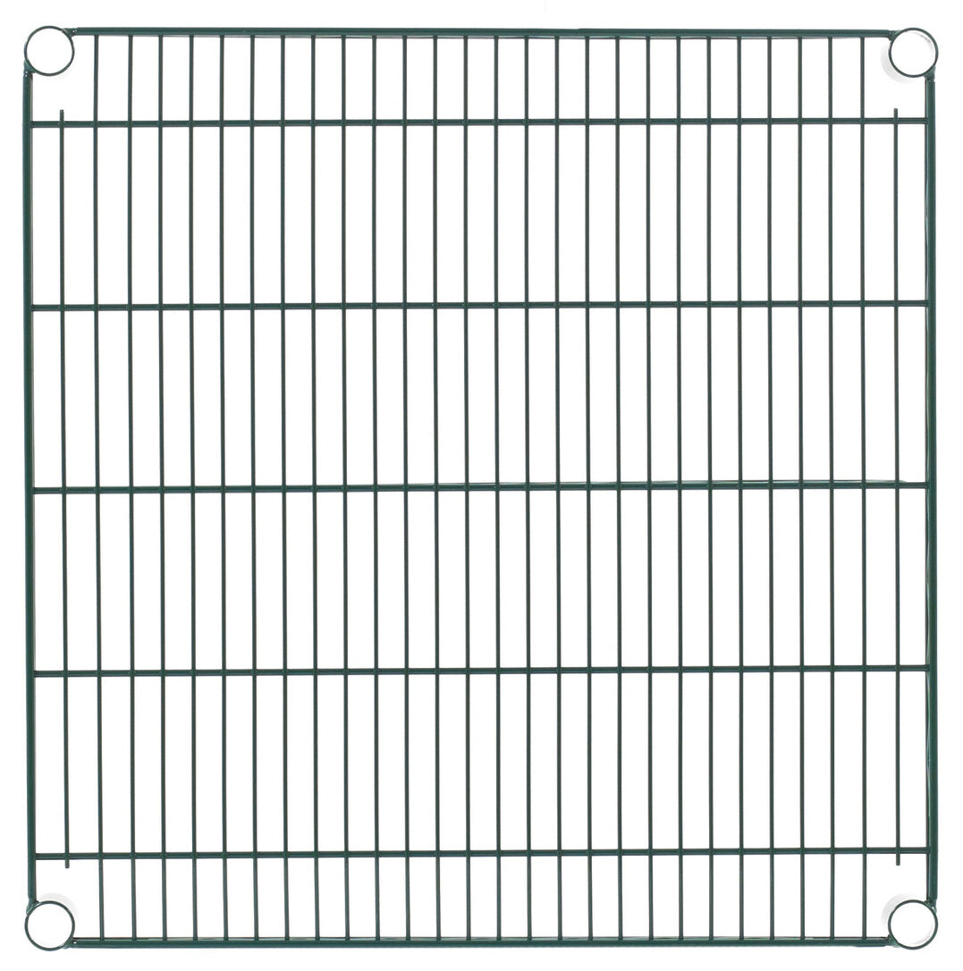 Olympic J2424K Green Epoxy Wire Shelf  24" x 24"
