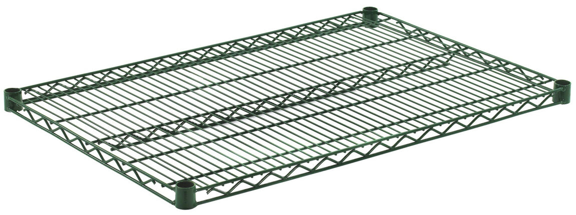 Olympic J2436K Green Epoxy Wire Shelf  24" x 36"