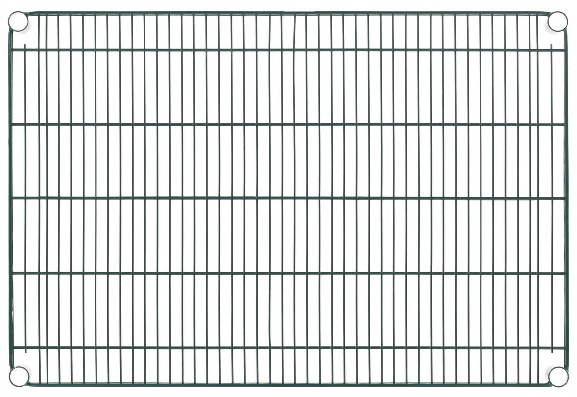 Olympic J2436K Green Epoxy Wire Shelf  24" x 36"