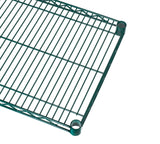 Olympic J2442K Green Epoxy Wire Shelf 24" x 42"