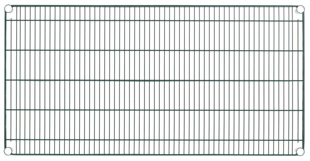 Olympic J2448K Green Epoxy Wire Shelf  24" x 48"