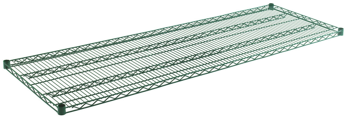 Olympic J2472K Green Epoxy Wire Shelf  24" x 72"