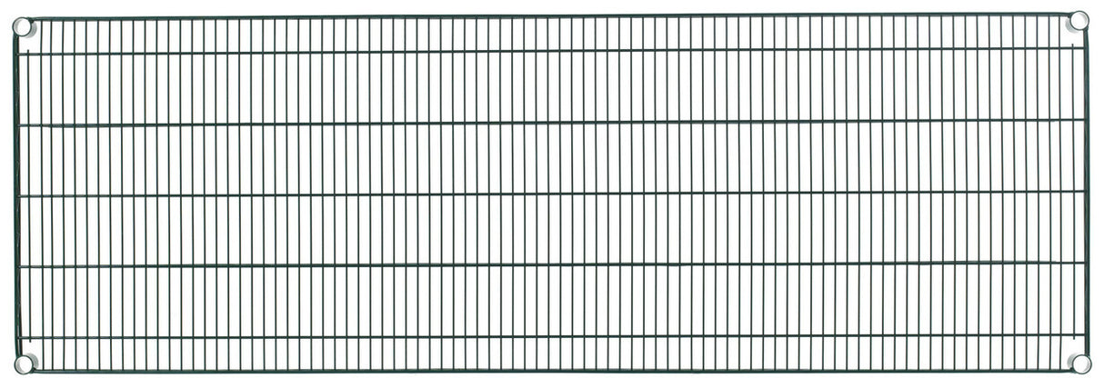 Olympic J2472K Green Epoxy Wire Shelf  24" x 72"