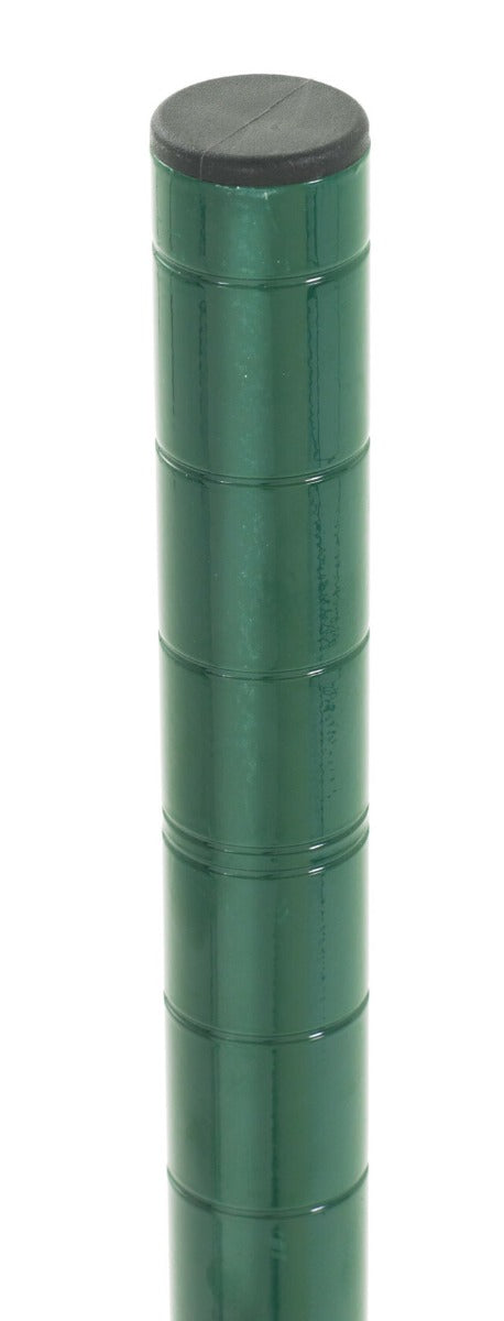 Olympic J74K Stationary Wire Shelving Green Epoxy Post 74"