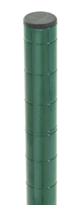 Olympic J74K Stationary Wire Shelving Green Epoxy Post 74"