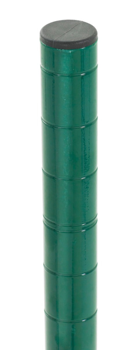 Olympic J74UK Mobile Wire Shelving Green Epoxy Post 74"