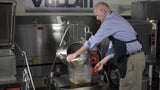 Vulcan VEKT80/666 Table 80"W with (3) Electric Tilting Kettle 6 Gal. ea. - 208v, 7.5 kW