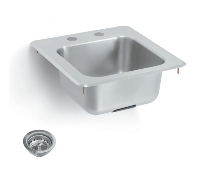 Vollrath K1554-C (1) Compartment Drop-in Sink - 11" x 10"