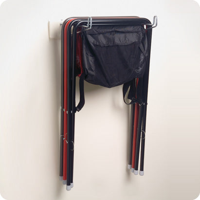 Fold and hang to store.