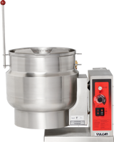 Vulcan K12ETT-7 Countertop Electric 2/3 Steam Jacketed Tilting Kettle 12 Gal. - 208v/3ph, 12 kW