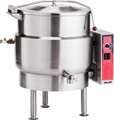 Vulcan K40EL Electric 2/3 Steam Jacketed Stationary Kettle 40 Gal. - 208v/3ph, 18 kW