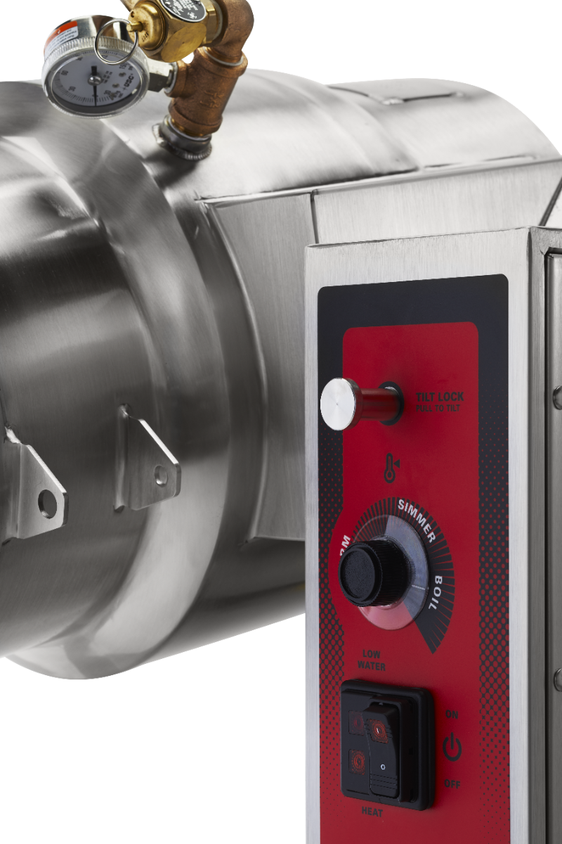 Vulcan K6ETT-7 Countertop Electric 2/3 Steam Jacketed Tilting Kettle 6 Gal. - 208v/3ph, 7.5 kW
