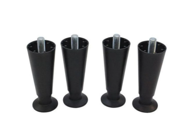 Scotsman KLP24A 4" Adjustable Legs w/ Metal Feet for HID Models, Plastic