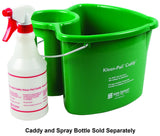 San Jamar KP550GN Kleen-Pail Green Plastic Caddy Pail 4 qt.