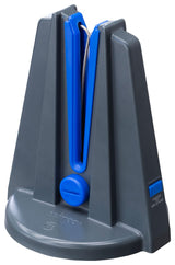 Winco KSP-6 Blade Station Hands-Free Knife Sharpener with Gray Plastic Housing 6-1/2"L x 6-3/4"W x 13"H - 6/Case