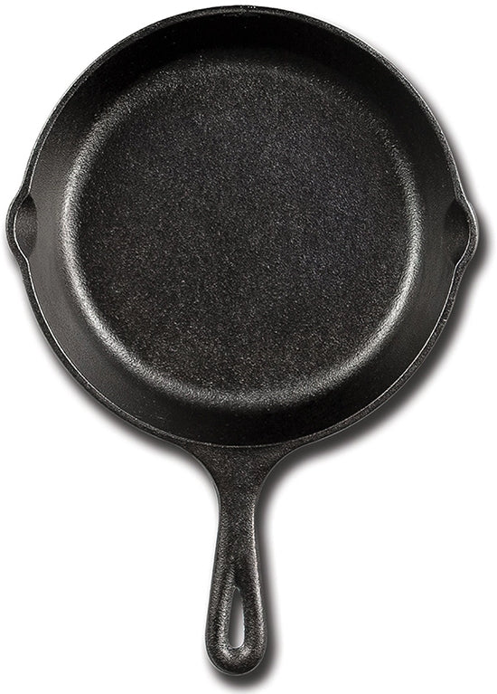 Lodge L3SK3 Round Seasoned Cast Iron Skillet with Handle 6-1/2"